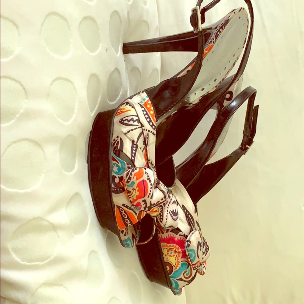 BCBGirls Peep-toe Slingback Multicolored